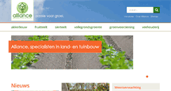 Desktop Screenshot of alliancegroep.nl
